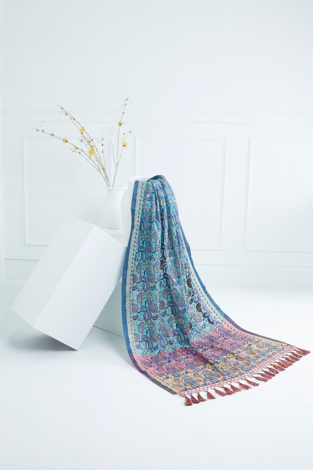 Abroo Katan Silk Shawl