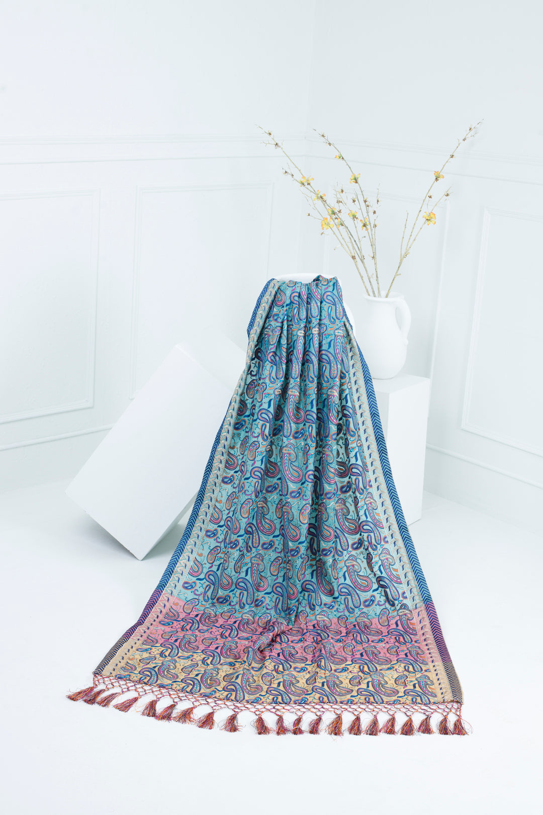 Abroo Katan Silk Shawl