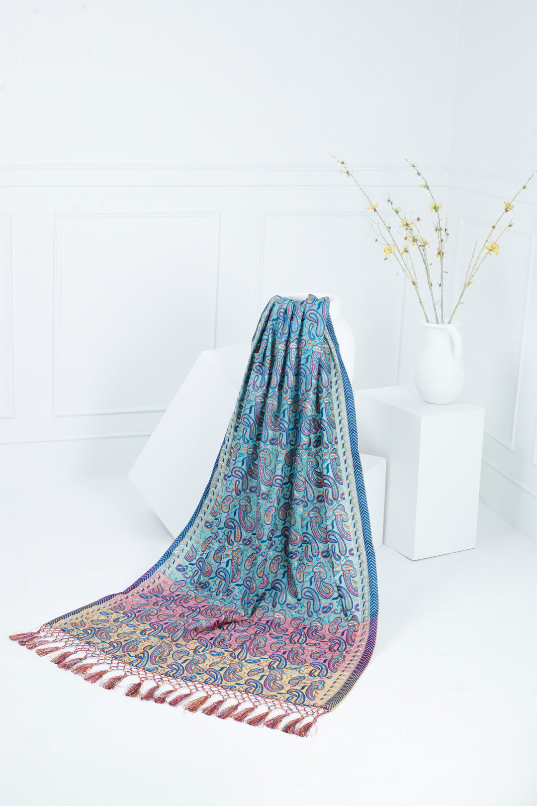 Abroo Katan Silk Shawl