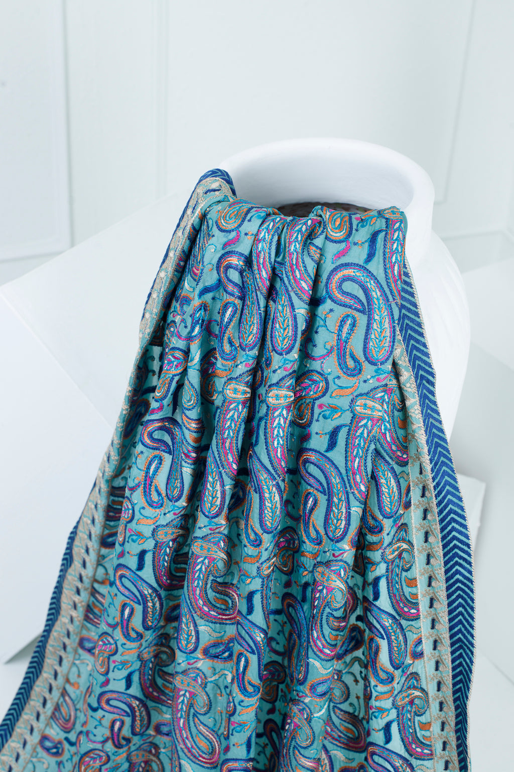 Abroo Katan Silk Shawl