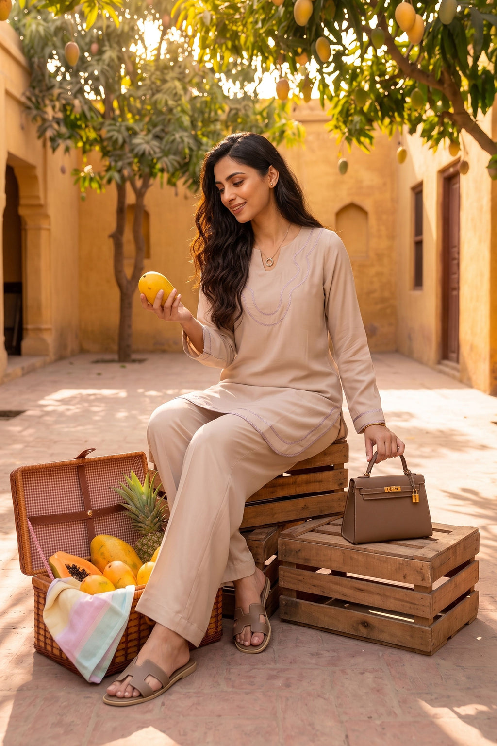 Beige Co-ord