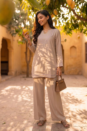 Beige Co-ord