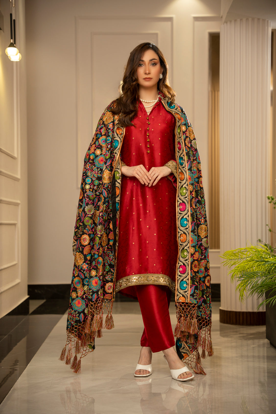 Riwayat Katan Silk Shawl