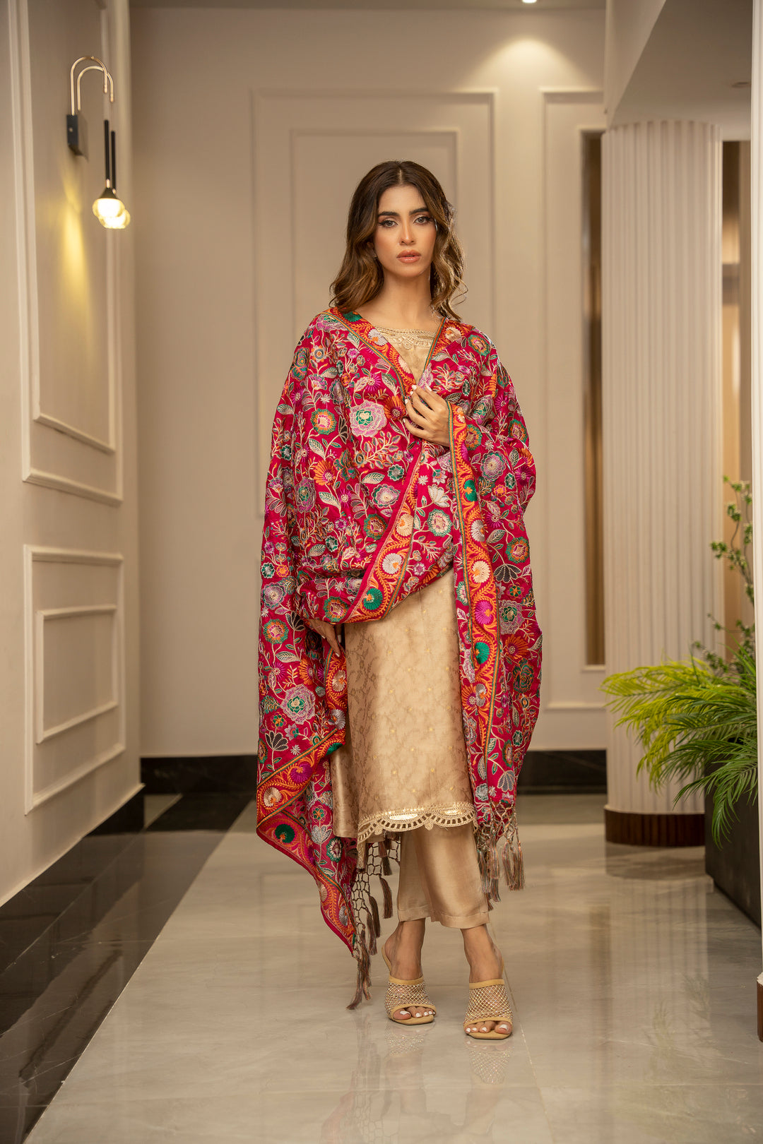 Muskan Katan Silk Shawl