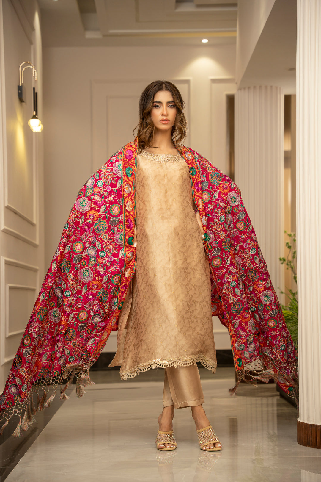 Muskan Katan Silk Shawl
