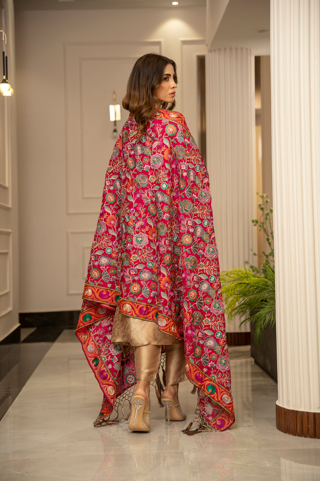 Muskan Katan Silk Shawl